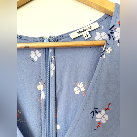 Madewell Button-Wrap Midi Dress in Aloha Floral - Picture 5 of 11